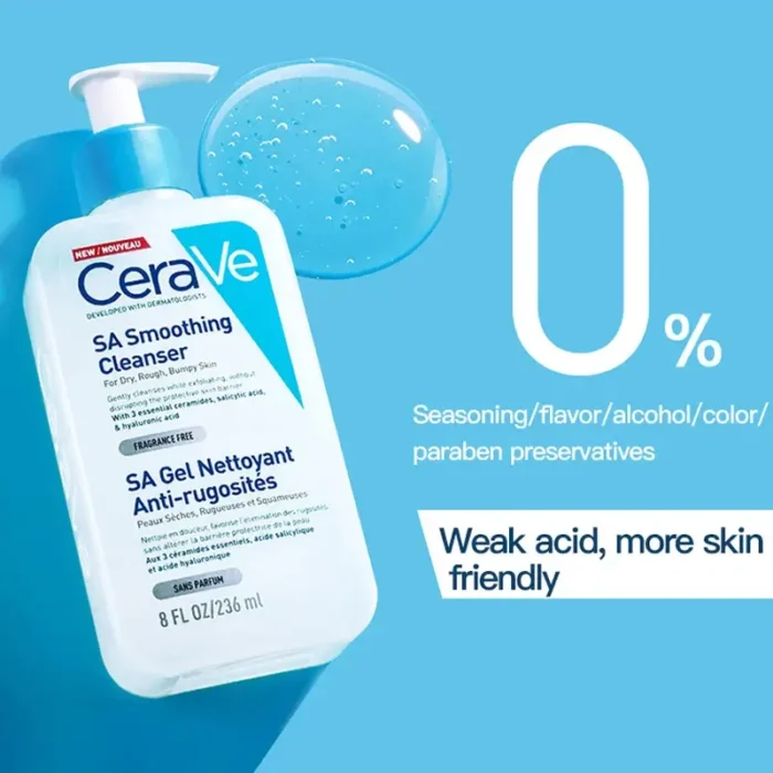 CeraVe SA Smoothing Facial Cleanser 236ml-6 CeraVe SA Smoothing Facial Cleanser 236ml-6