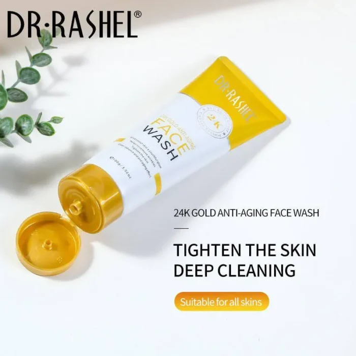 Dr Rashel 24k Gold Anti-Aging Face Wash-2 Dr Rashel 24k Gold Anti-Aging Face Wash-2