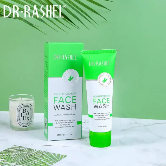 Dr Rashel Aloe Vera Pore Refine Face Wash-2 Dr Rashel Aloe Vera Pore Refine Face Wash-2