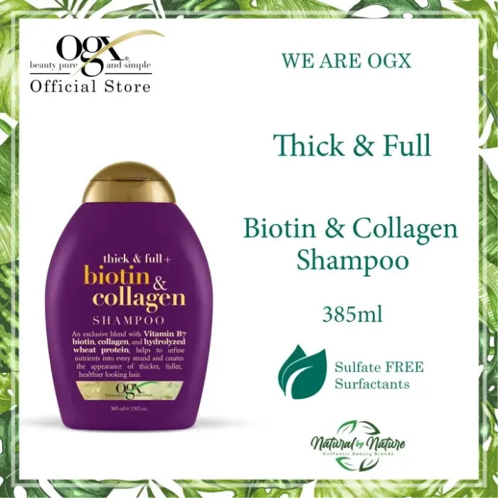 OGX Biotin and Collagen Shampoo-4 OGX Biotin and Collagen Shampoo-4