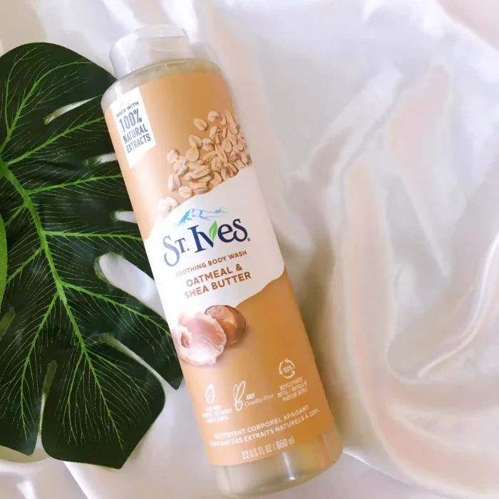 St. Ives Oatmeal & Shea Butter Soothing Body Wash 650ml-2 St. Ives Oatmeal & Shea Butter Soothing Body Wash 650ml-2