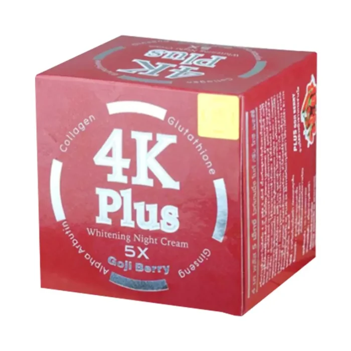 4k plus whitening night cream goji berry 4k plus whitening night cream goji berry