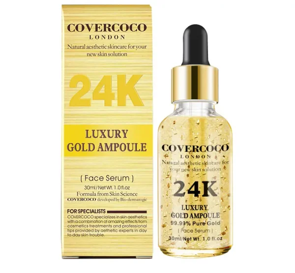 Covercoco 24k Luxury Gold Ampoule Face Serum