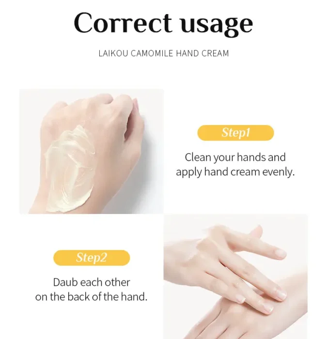 Laikou Chamomile Hand Cream 30g-3 Laikou Chamomile Hand Cream 30g-3