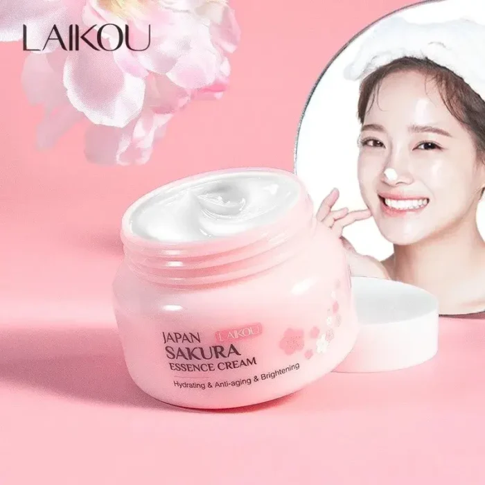 Laikou Japan Sakura Essence Cream 60g-4 Laikou Japan Sakura Essence Cream 60g-4