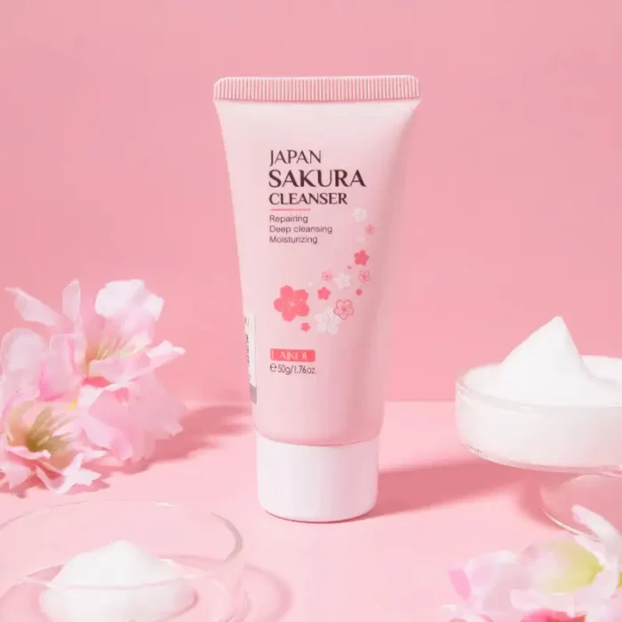 Laikou Japan Sakura Face Cleanser 50g-4 Laikou Japan Sakura Face Cleanser 50g-4