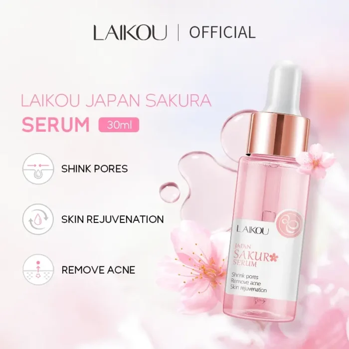 Laikou Japan Sakura Face Serum 17ml-3 Laikou Japan Sakura Face Serum 17ml-3