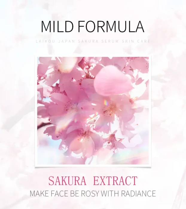 Laikou Japan Sakura Face Serum 17ml-5 Laikou Japan Sakura Face Serum 17ml-5