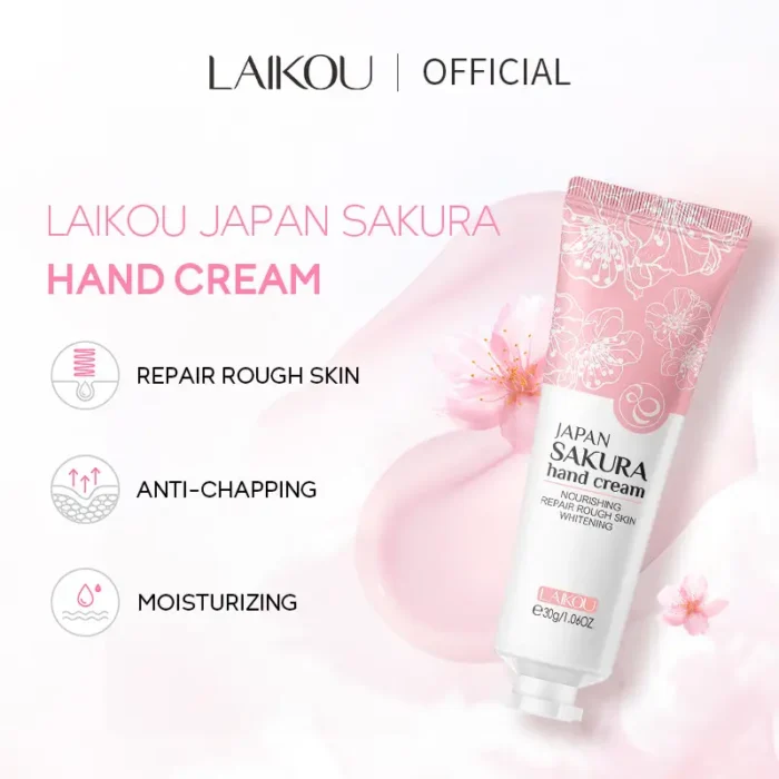 Laikou Japan Sakura Hand Cream-5 Laikou Japan Sakura Hand Cream-5