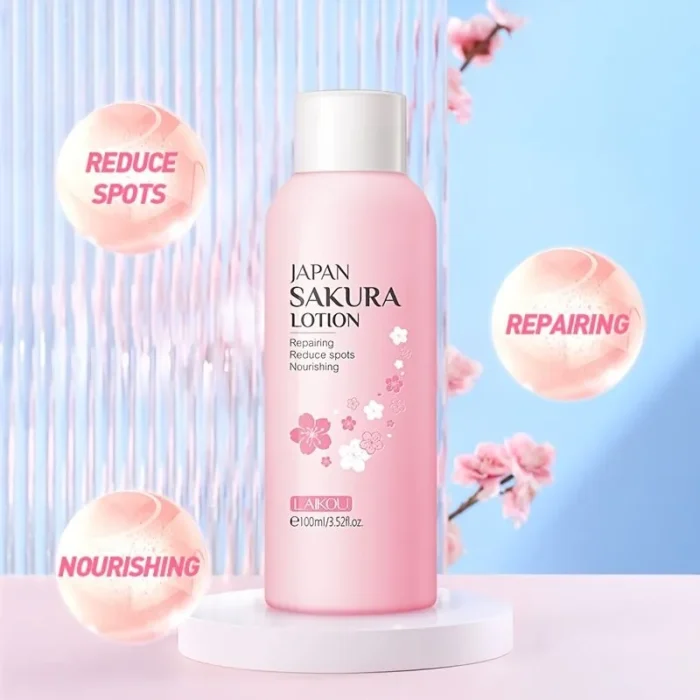 Laikou Japan Sakura Lotion 100ml-3 Laikou Japan Sakura Lotion 100ml-3