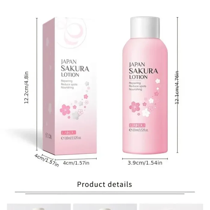 Laikou Japan Sakura Lotion 100ml-4 Laikou Japan Sakura Lotion 100ml-4
