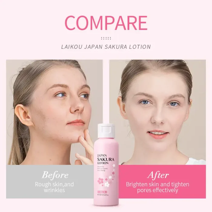 Laikou Japan Sakura Lotion 100ml-5 Laikou Japan Sakura Lotion 100ml-5