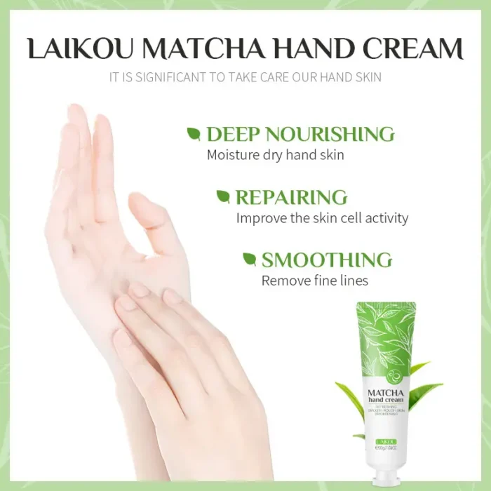 Laikou Matcha Hand Cream 30g-8 Laikou Matcha Hand Cream 30g-8