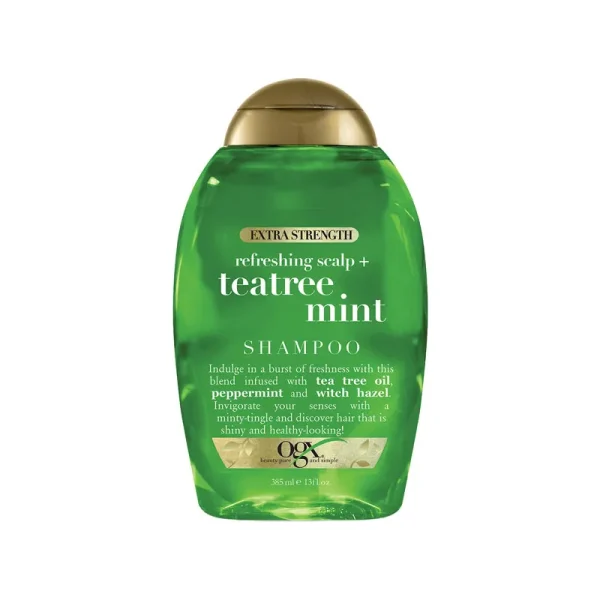 OGX Extra Strength Tea Tree Mint Shampoo 385ml