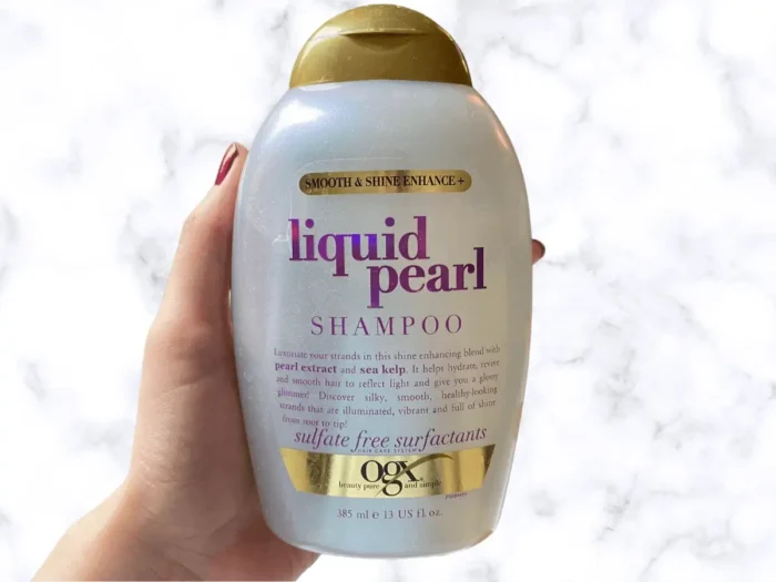 OGX Smooth and Shine Enhance Liquid Pearl Shampoo-2 OGX Smooth and Shine Enhance Liquid Pearl Shampoo-2