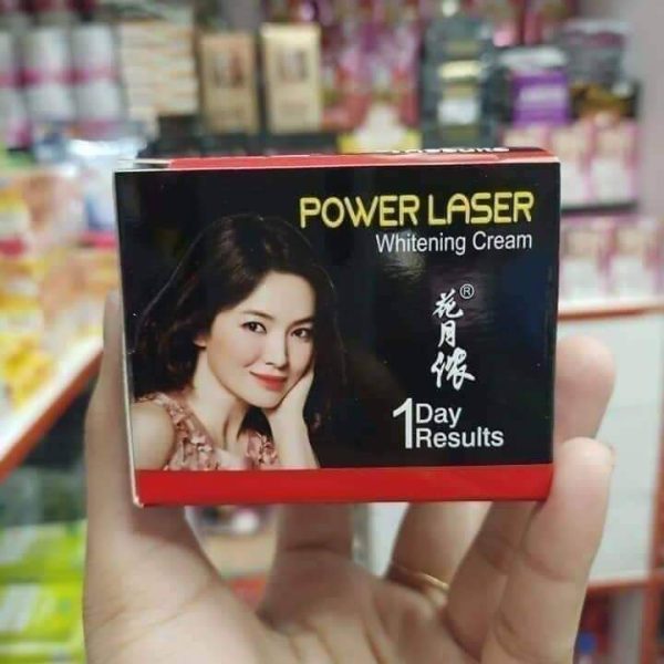 power laser whitening cream