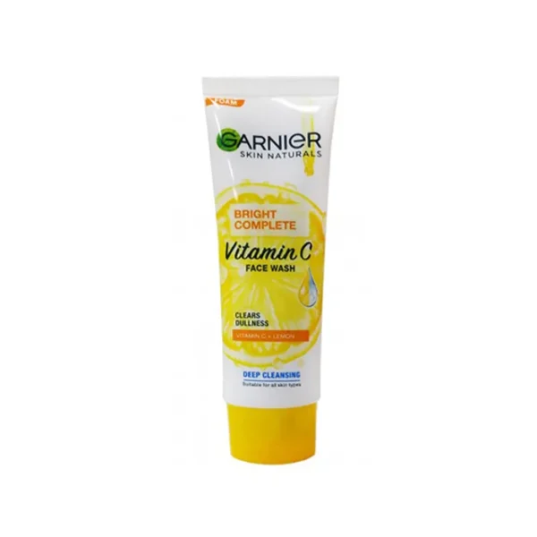 Garnier Bright Complete Vitamin C Face Wash 100g