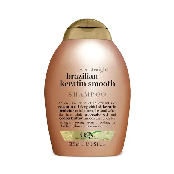 OGX Brazilian Keratin Smooth Shampoo 385ml