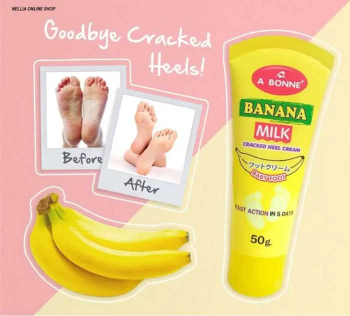 A Bonne Banana Milk Cracked Heel Cream-3