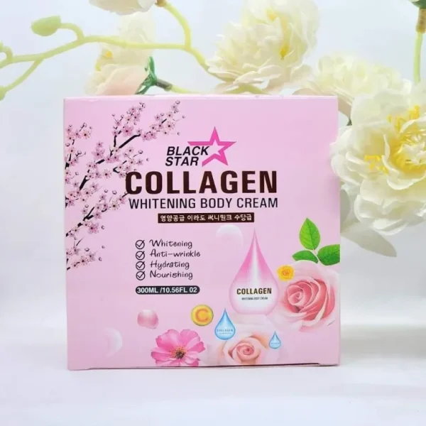 Black Star Collagen Body Whitening Cream