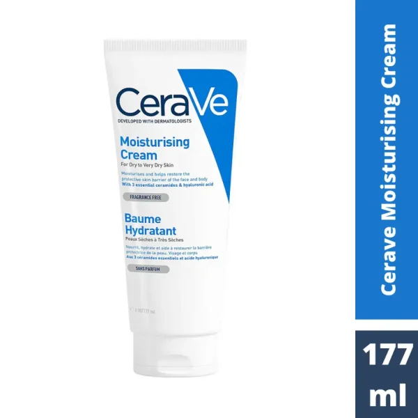 CeraVe Moisturising Cream for Dry to Very Dry Skin 177ml-2