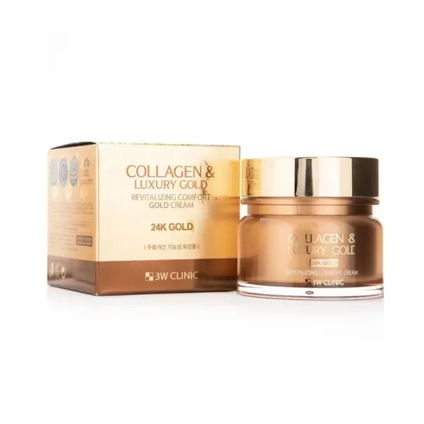 3W Clinic Collagen & Luxury Gold Cream