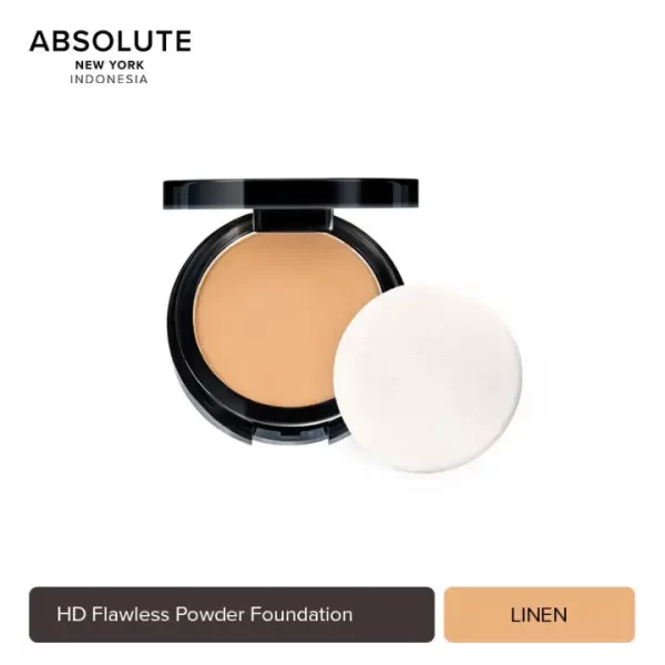 Absolute New York HD Flawless Powder Foundation Linen HDPF05