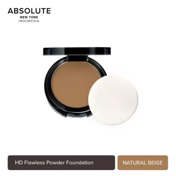 Absolute New York HD Flawless Powder Foundation Natural Beige HDPF08