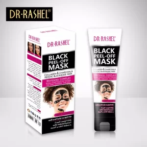 DR Rashel Black Peel Off Mask Collagen & Charcoal