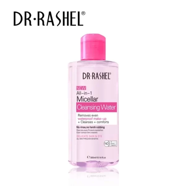 DR Rashel New All In 1 Micellar Cleansing Water Pink 300ml