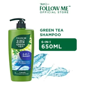 Follow Me Green Tea 6-In-1 Shampoo-8