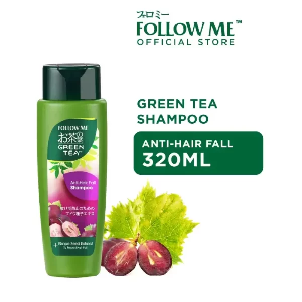 Follow Me Green Tea Anti-Hair Fall Shampoo 320ml