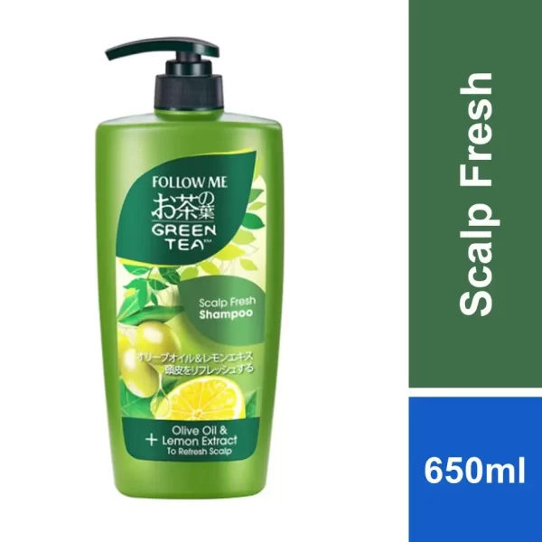 Follow Me Green Tea Scalp Fresh Shampoo