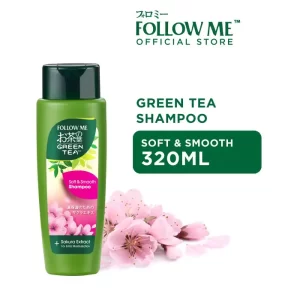 Follow Me Green Tea Soft & Smooth Shampoo 320ml