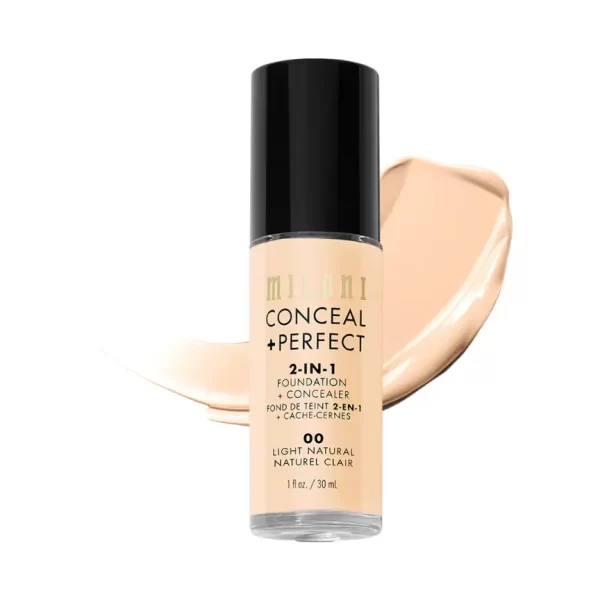 Milani Conceal + Perfect 2 In 1 Foundation Light Natural