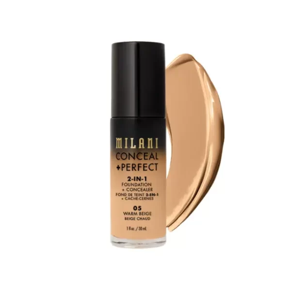 Milani Conceal + Perfect 2 In 1 Foundation 05 Warm Beige