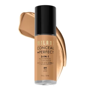 Milani Conceal + Perfect 2 In 1 Foundation 09 Tan