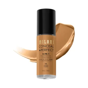 Milani Conceal + Perfect 2 In 1 Foundation 11 Amber