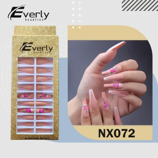 Everly Beauties Fake Nails NX072