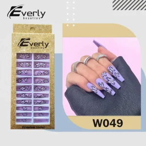 Everly Beauties Fake Nails W049