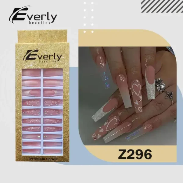 Everly Beauties Fake Nails Z296