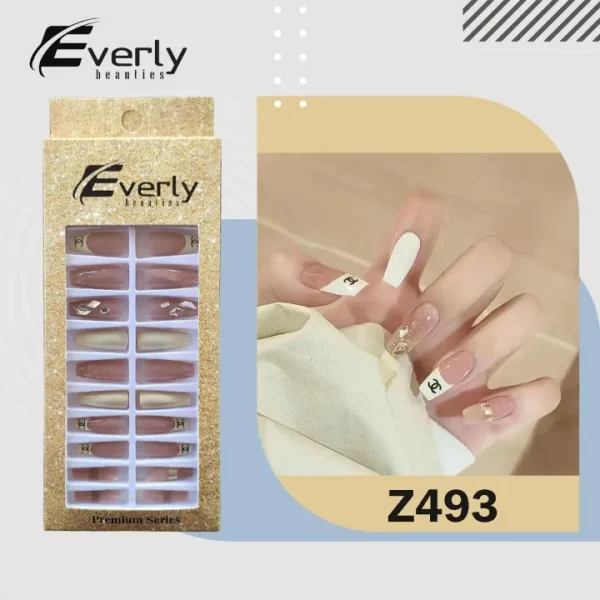 Everly Beauties Fake Nails Z493