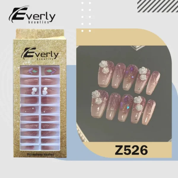 Everly Beauties Fake Nails Z526