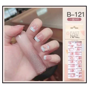 Fast Quick Press Fake Nails B-121