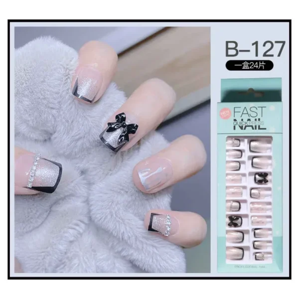 Fast Quick Press Fake Nails B-127