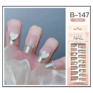 Fast Quick Press Fake Nails B-147