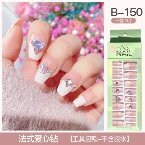 Fast Quick Press Fake Nails B-150