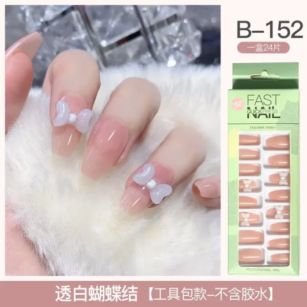 Fast Quick Press Fake Nails B-152