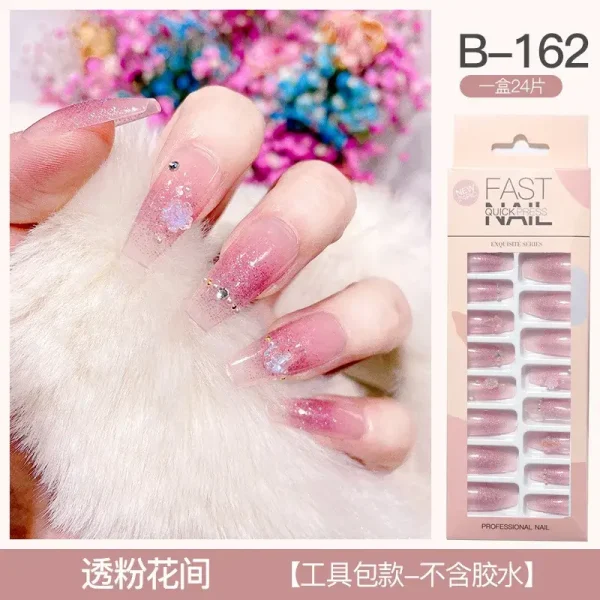 Fast Quick Press Fake Nails B-162