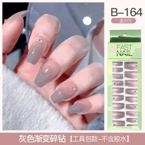 Fast Quick Press Fake Nails B-164